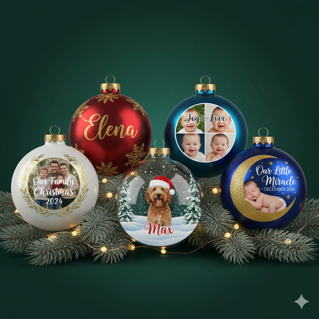 imagen de bolas de navidad